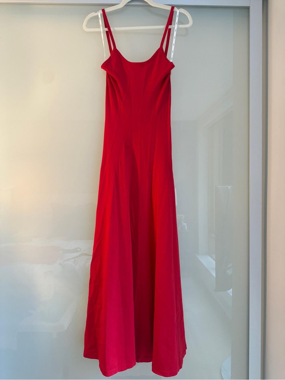 ROMY Pepi Knit Dress Gown in cherry red, like new - Picture 3 of 10